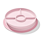 Stick & Stay Suction Divided Plate T7