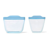 Tot Silicone Reusable Bag - 2-Piece Stand-Up Cup Set N1