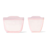 Tot Silicone Reusable Bag - 2-Piece Stand-Up Cup Set N1