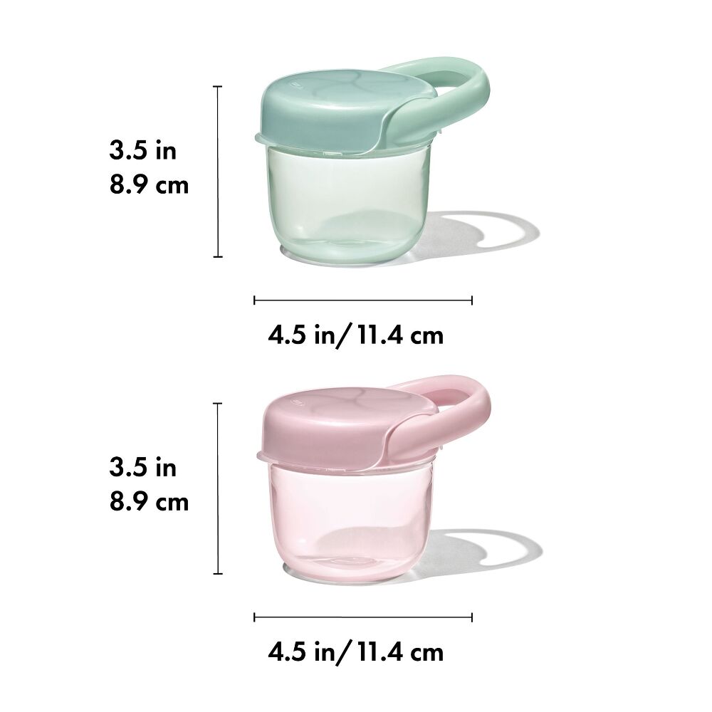 Tot Snack Cup with Lid – 2 Pack X8