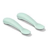 Textured Suction Plate & Spoons Set – 3-Piece O4