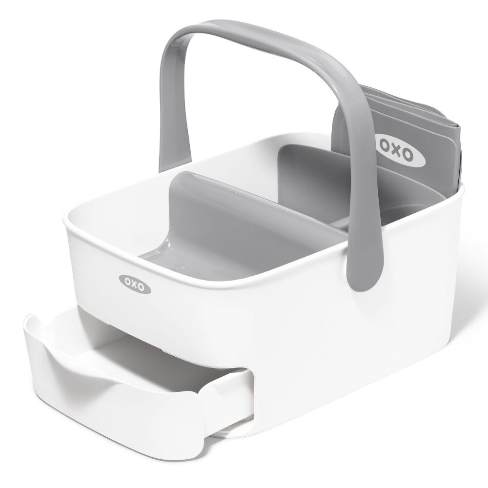 Diaper Caddy with Changing Mat F8