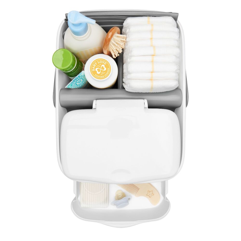 Diaper Caddy with Changing Mat F8