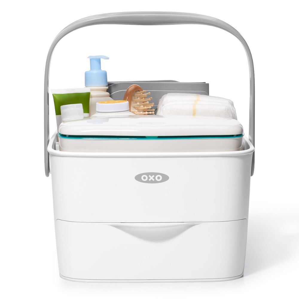 Diaper Caddy with Changing Mat F8