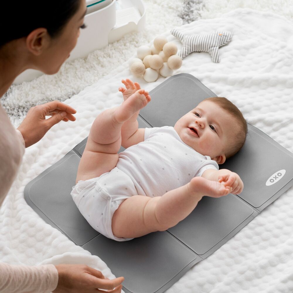 Diaper Caddy with Changing Mat F8