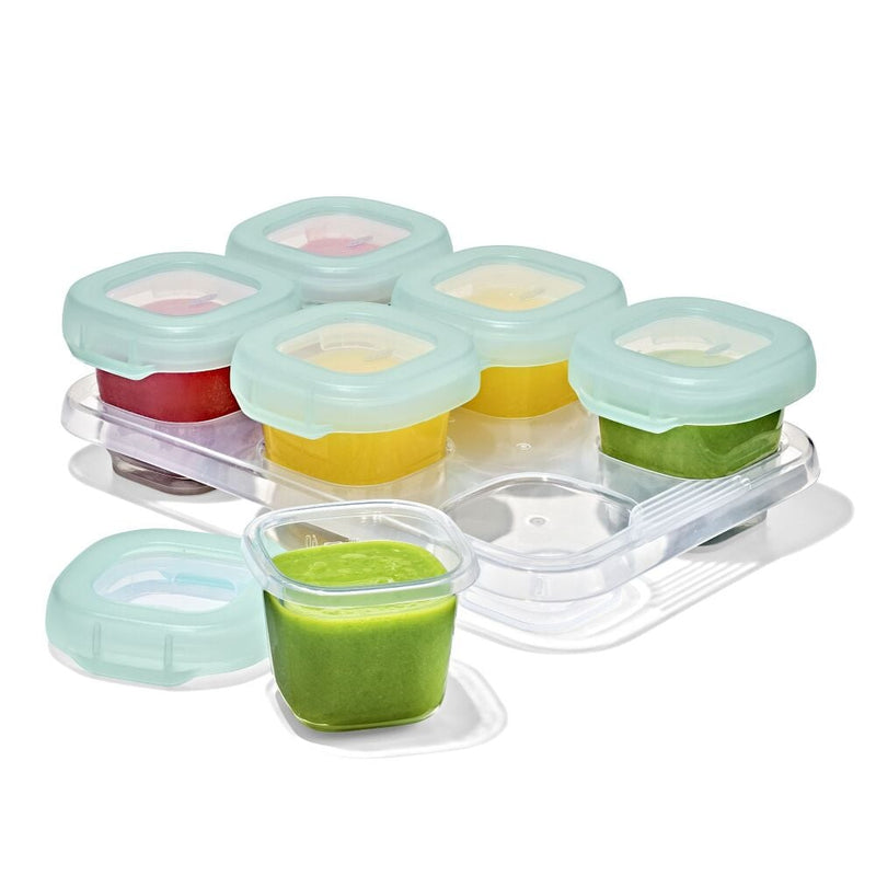 Baby Blocks Food Storage Containers (2 oz) - Opal A5