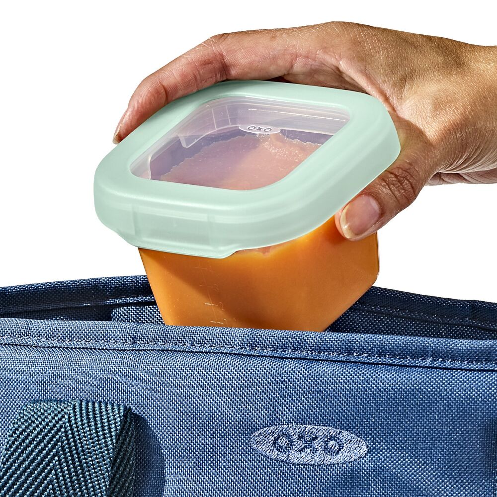 Baby Blocks Food Storage Containers (6 oz) - Opal I5