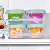 Baby Blocks Food Storage Containers (6 oz) - Opal I5
