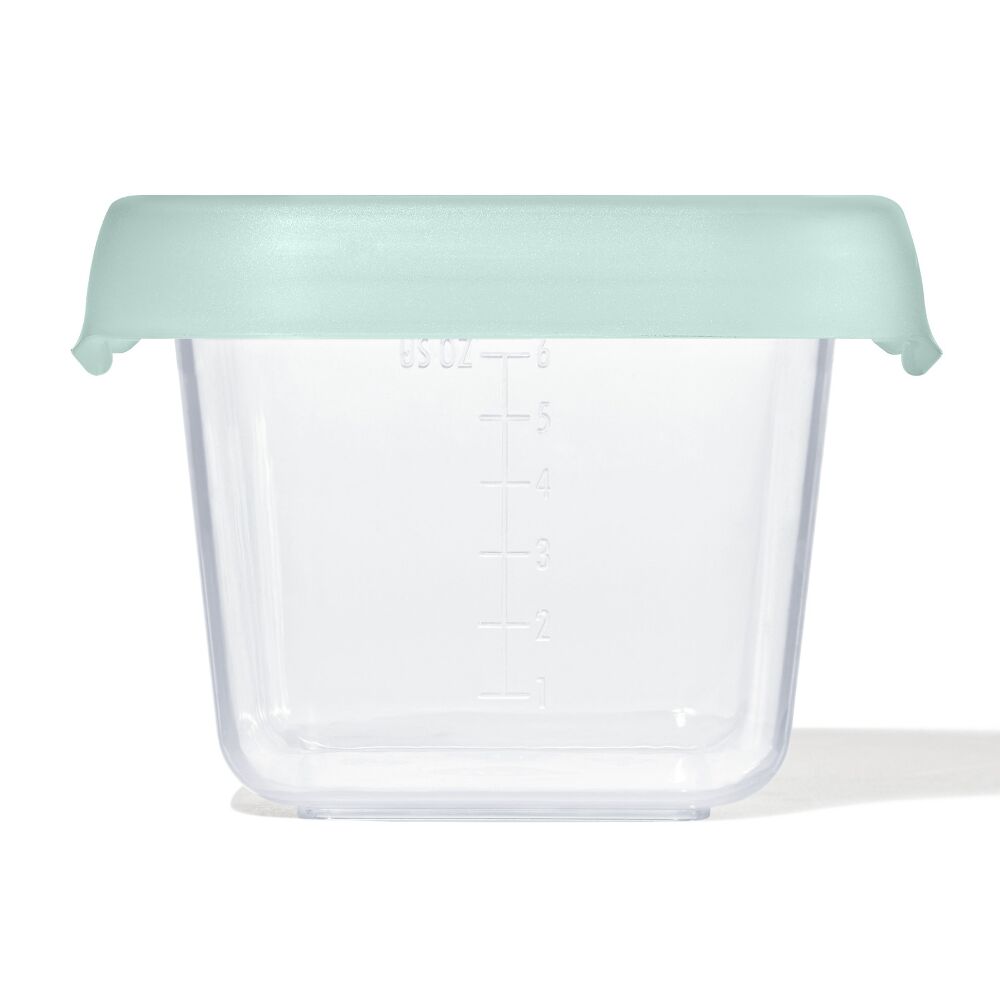Baby Blocks Food Storage Containers (6 oz) - Opal I5