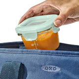 Glass Baby Blocks Food Storage Containers (4 oz) - Opal V6
