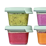 Silicone Baby Blocks Food Storage Containers (4 oz) - Opal Y8