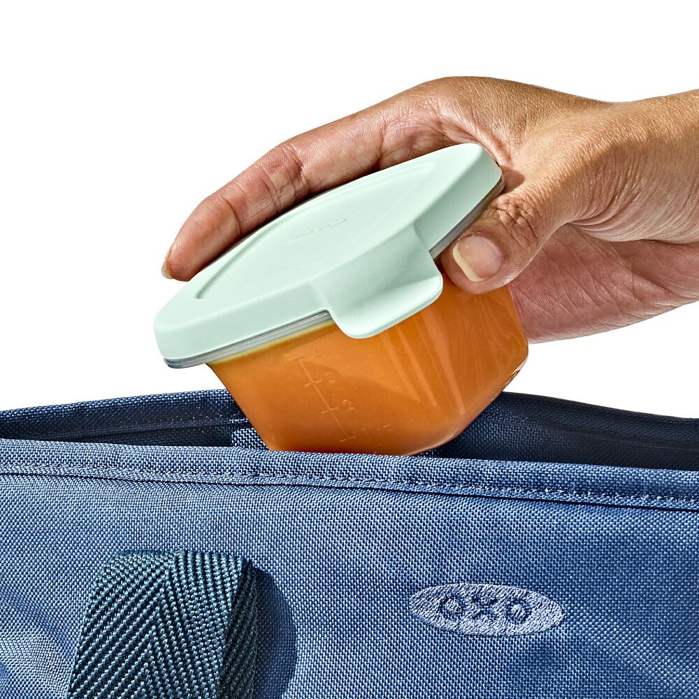 Silicone Baby Blocks Food Storage Containers (4 oz) - Opal Y8