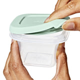 Silicone Baby Blocks Food Storage Containers (4 oz) - Opal M0