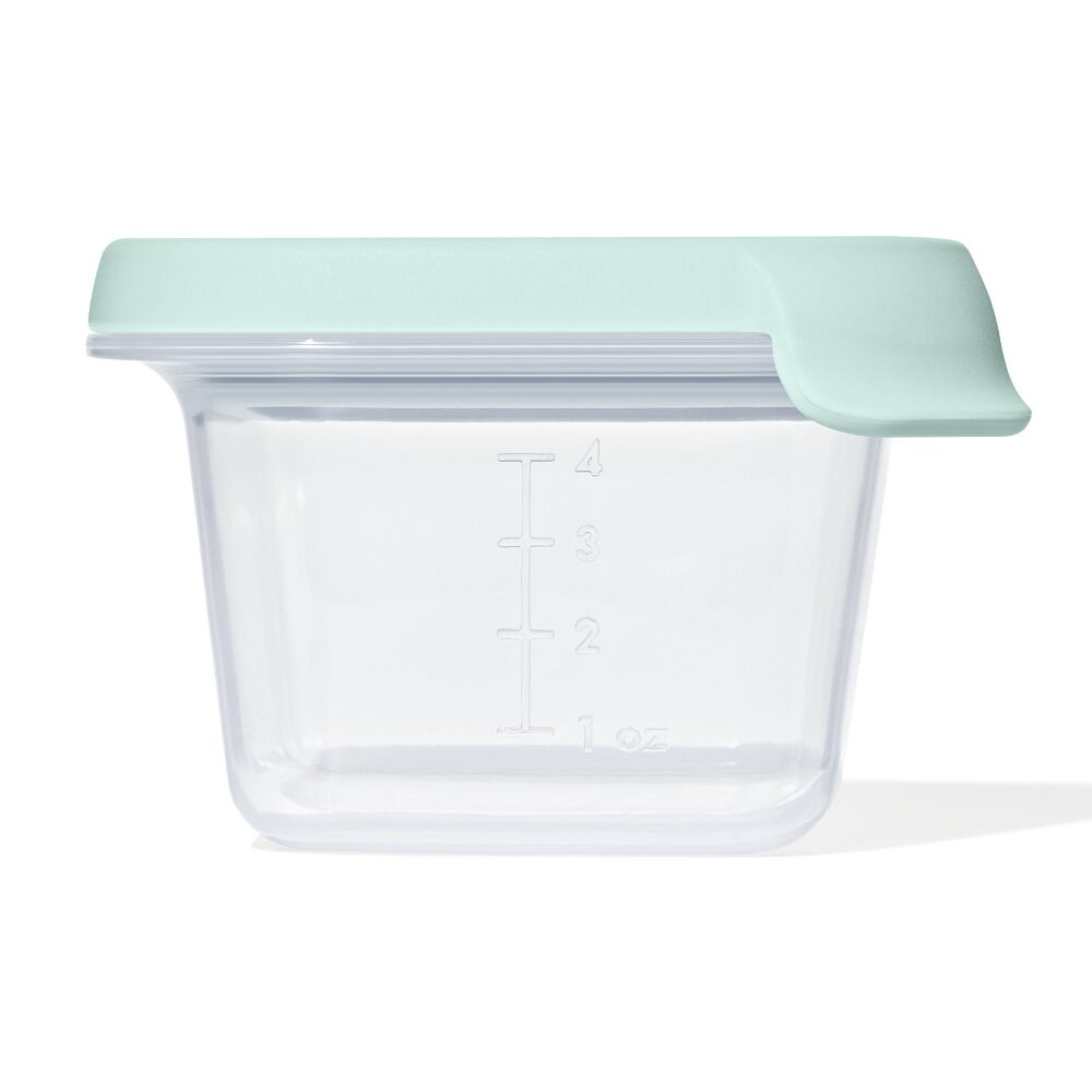 Silicone Baby Blocks Food Storage Containers (4 oz) - Opal Y8