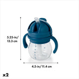 Transitions 6 Oz Straw Cup with Handles Set J9